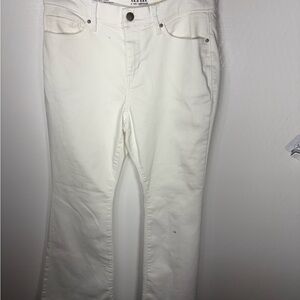 a.n.a Cream High Rise Flair Jeans 343